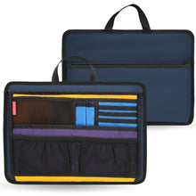 Business Briefcase Organizer Insert - Multi-Pocket Travel Document & Essentials Tidy