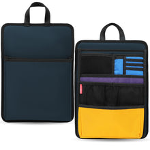 Backpack Insert Organizer, Office File Document Storage, Bag in Bag, Padded Nylon, Water-Repellent for Business Casual Men Women