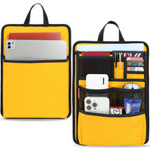 Backpack Insert Organizer, Office File Document Storage, Bag in Bag, Padded Nylon, Water-Repellent for Business Casual Men Women