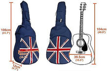 Union Jack Folk Acoustic Guitar Padded Gig Bag