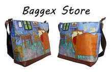 Masterpiece Painting Shoulder Bag(Vincent Van Gogh-In The Bedroom)