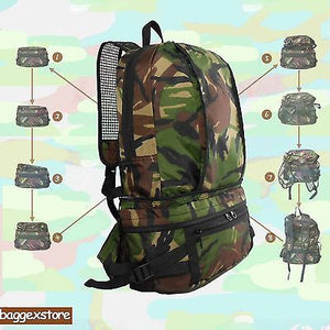 Foldable Backpack 2 ways Flexible Waist Bag