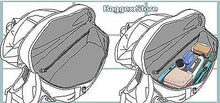 Foldable Backpack 2 ways Flexible Waist Bag