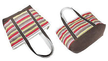 Canvas Stripe Tote Bag(SMALL)