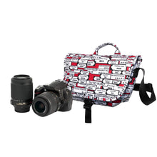Stylish Camera Shoulder Bag for a DSLR Camera, 1 standard lens(HK ROAD PLATE)