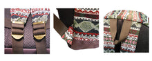 Bohemia Pattern Tribal Fabric Backpack Rucksack Daypack(GREEN MULTI COLORS)