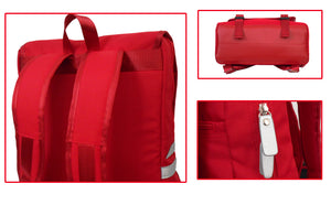 600D Polyester Backpack (Red)