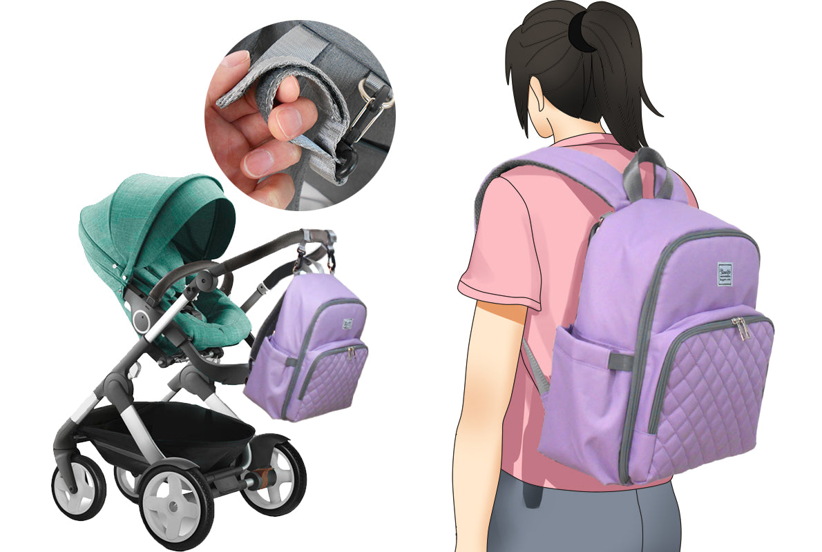 stokke diaper backpack Diaper Backpack | Waterproof, Insulated & Unisex