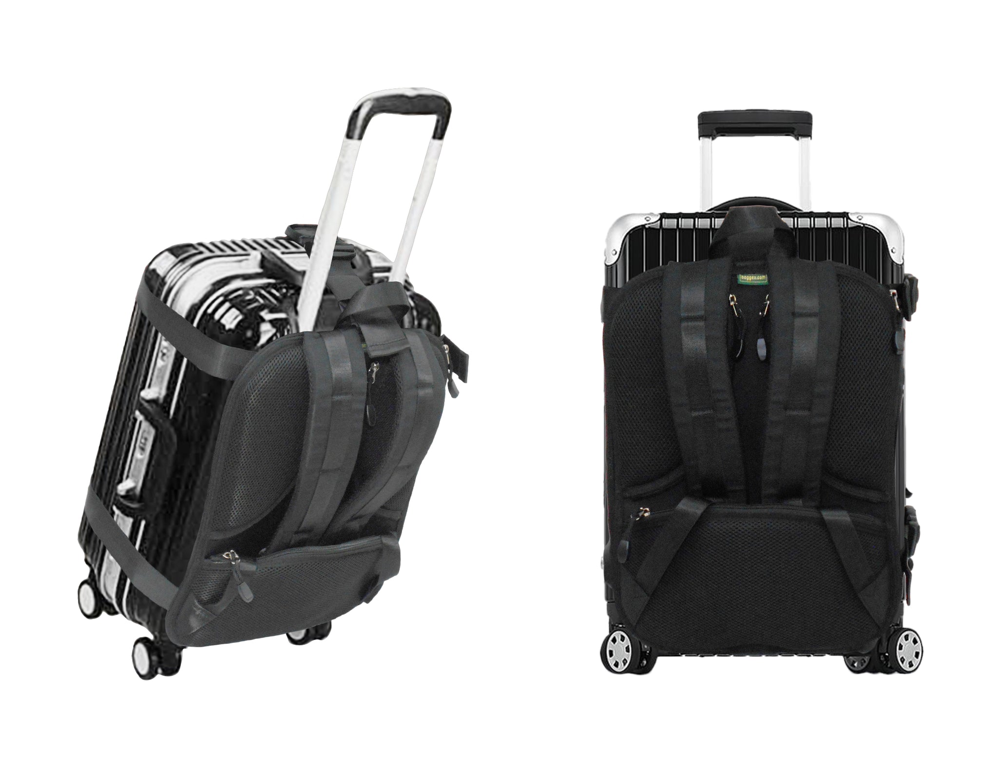 Hardcase/Carry On Trolley Luggage Backpack Conversion System