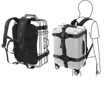 Hardcase/Carry On Trolley Luggage Backpack Conversion System Adjustable Strap