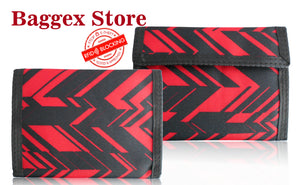 RFID Blocking Ballistic Nylon Pattern Print Wallet