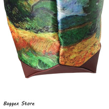 Van Gogh Wheat Field with Cypresses Tote Bag | Premium Canvas Art Tote Bag | Reusable Shopping Bag for Art Lovers, Daily Commute & Travel