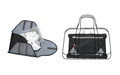 Travel Garment Folder Anti-wrinkle Organizer Bag Trip Packing Shirt Storage Bag