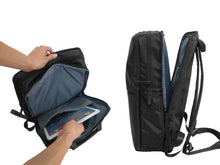 Office Backpack + Insert Organizer Set Smart Work Bag Job Office College File Storage