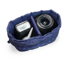 Small Tessuto Padded Camera Bag Insert to carry a DSLR Camera, 1 standard lens