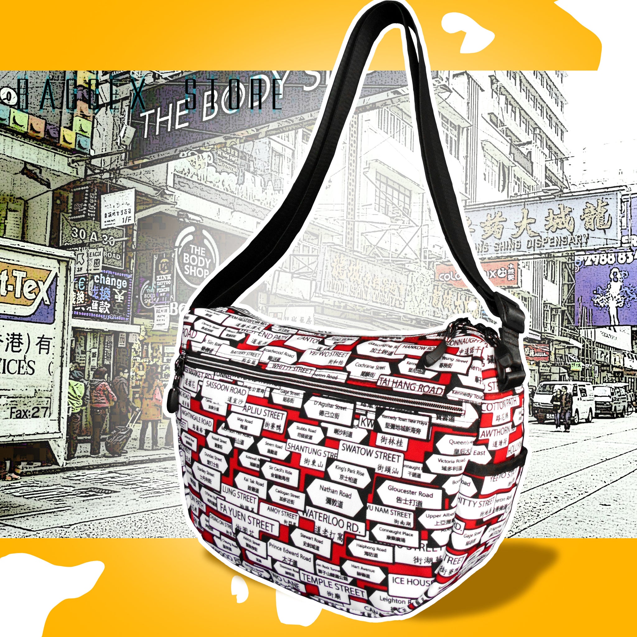 MINISO Black Shoulder Bag Marvel Shoulder Bag Tote Large Capacity Messenger  Bag Black - Price in India