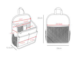 Fashionable/Casual Backpack Insert Organizer (L)
