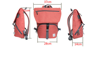 Stylish Camera Backpack for a DSLR Camera, 1 standard lens - Melange Fabric