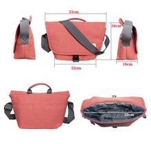 Stylish Camera Shoulder Bag for a DSLR Camera, 1 standard lens - Melange Fabric