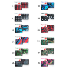 RFID Blocking Ballistic Nylon Pattern Print Wallet